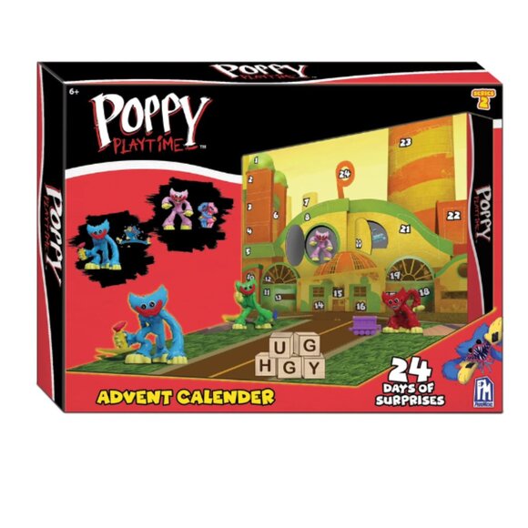 Poppy Playtime Series 2 Advent Calendar 4 Collector Clips 24 Days Of Surprises - Picture 1 of 6